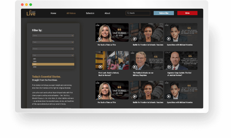 First Liberty Desktop Third Device