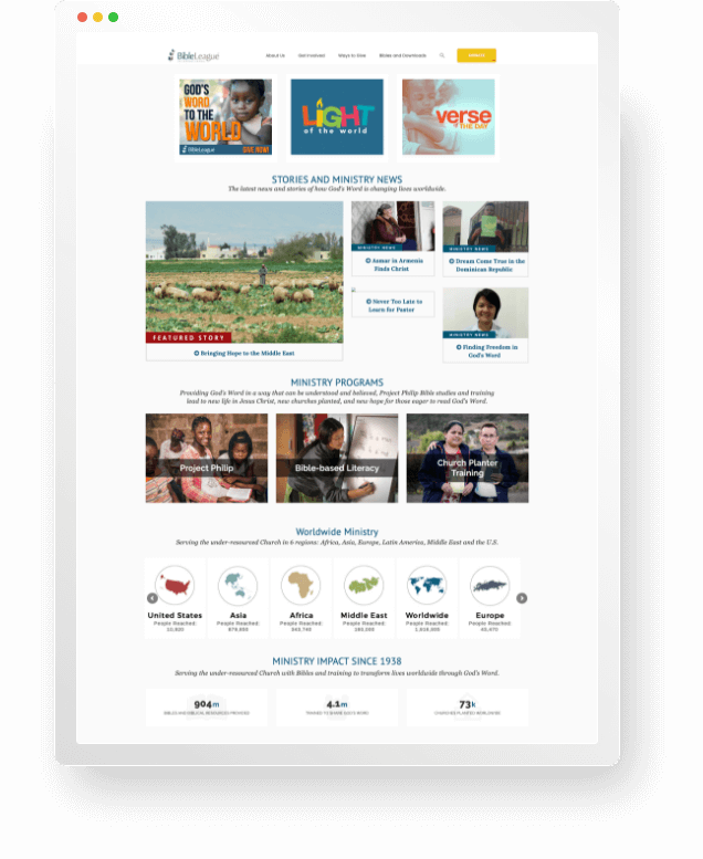 Bible League Main Device
